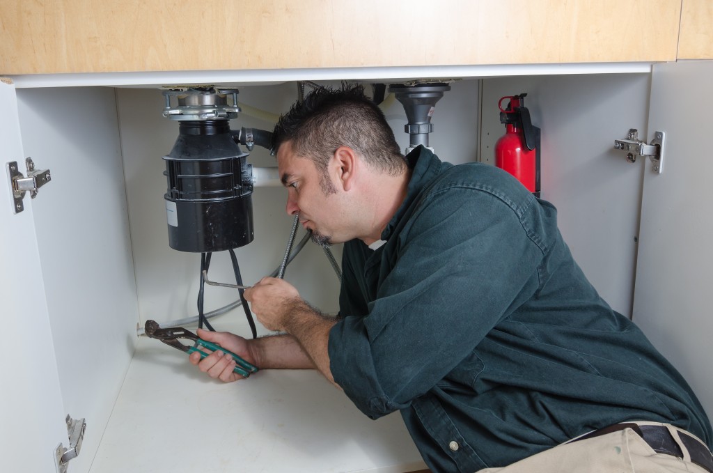 plumbing repairs - garbage disposal repair